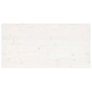 Плот за маса, бял, 100x60x2,5 см, бор масив, правоъгълен