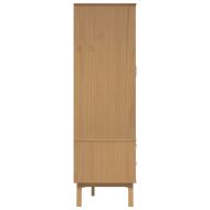 Гардероб OLDEN, кафяв, 76,5x53x172 см, борово дърво масив
