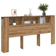 Табла за легло тип шкаф 200x18,5x102,5 см инженерна дървесина