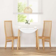 трапезни столове 2 бр. масивна дървесина гума