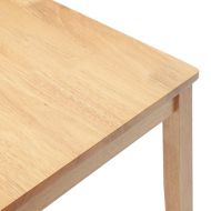 трапезни столове 2 бр. масивна дървесина гума