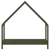 Стойка за дърва за огрев Olive Green Студено валцувана стомана