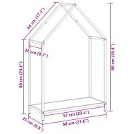 Стойка за дърва за огрев маслиненозелена 60x25x90 см