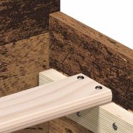 Рамка за легло без матрак старо дърво 75x190 см инженерно дърво