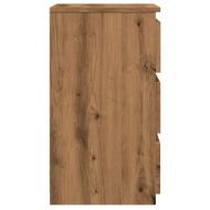 Нощни шкафчета, 2 бр, 40x35x62,5 см, инженерно дърво