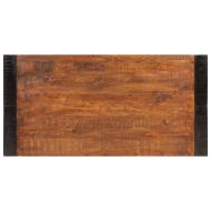 Трапезна маса, меденокафяво, 120x60x76 cм, мангово дърво масив
