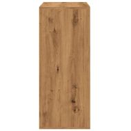 Шкаф за обувки, дъб артизан, 60x35x84 см, инженерно дърво