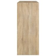 Библиотека/разделител за стая, дъб сонома, 80x30x72 см