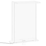 Фонтан за басейн с RGB светодиоди, акрил, 51 см