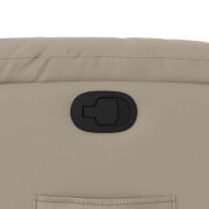 Изправящ реклайнер стол, капучино, изкуствена кожа