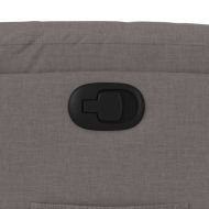 Изправящ реклайнер стол, таупе, текстил