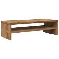 Поставка за монитор, дъб артизан, 54x22x15 см, инженерно дърво
