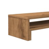 Поставка за монитор, дъб артизан, 54x22x15 см, инженерно дърво