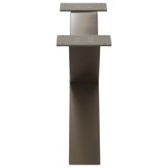 Крака за масичка за кафе, X-образни, 2 бр., естествена стомана, 70 x (30-31) см, стомана