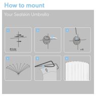 Sealskin Релса за душ завеса Umbrella