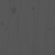 Градински лаундж комплект, 4 части, сив, бор масив