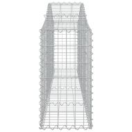 Габионни кошници арка 8 бр 200x30x60/80 см поцинковано желязо