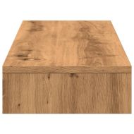 Поставка за монитор, дъб артизан, 100x27x10 см, инженерно дърво