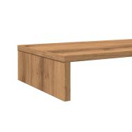Поставка за монитор, дъб артизан, 100x27x10 см, инженерно дърво