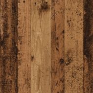 Поставка за монитор, старо дърво, 100x27x10 см, инженерно дърво