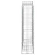 Габионни кошници арка 6 бр 200x50x200/220 см поцинковано желязо