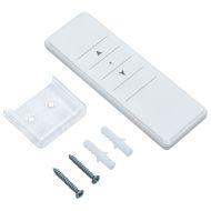 Автоматично прибиращ се сенник с щора, 3x2,5 м, синьо и бяло