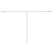 Свободностояща автоматична тента, 400x350 см, кремава