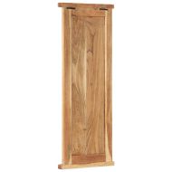 Закачалки за дрехи, 2 бр, акациево дърво масив, 38x100 см