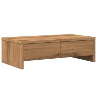 Стойка за монитор с чекмеджета 50x27x15 см инженерно дърво