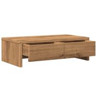Стойка за монитор с чекмеджета 50x27x15 см инженерно дърво