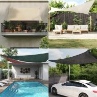 Платно-сенник, 160 г/м², тъмнозелено, 3,6x3,6 м, HDPE