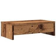 Стойка за монитор с чекмеджета 50x27x15 см инженерно дърво