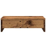 Стойка за монитор с чекмеджета 50x27x15 см инженерно дърво