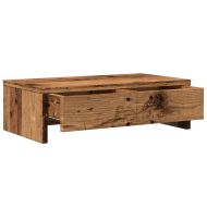 Стойка за монитор с чекмеджета 50x27x15 см инженерно дърво