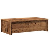 Стойка за монитор с чекмеджета 50x27x15 см инженерно дърво