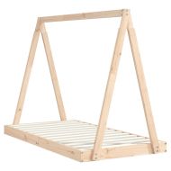 Рамка за детско легло 80x160 см масивна борова дървесина