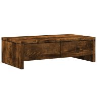 Стойка за монитор с чекмеджета 50x27x15 см инженерно дърво