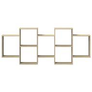 Стенен рафт, дъб сонома, 159x18x65 см, инженерно дърво