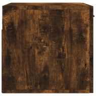 Стенен шкаф, опушен дъб, 60x36,5x35 см, инженерно дърво