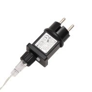 Коледна лампа с LED, сгъваема, жълта, 100 см