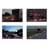 ProPlus Предупредителни дискове с 16 LED, 2 бр, оранжеви
