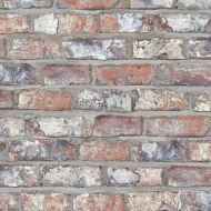 DUTCH WALLCOVERINGS Тапет тухли, пъстър, EW3103