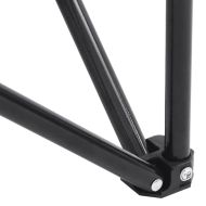 Къмпинг столове с джоб, сгъваеми, 2 бр, Модел на листа