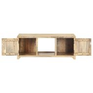 Маса за кафе, 90x50x35 cм, мангово дърво масив