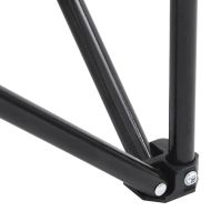 Къмпинг столове с джоб, сгъваеми, 2 бр, розов