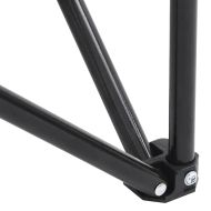 Къмпинг столове с джоб, сгъваеми, 2 бр, сив