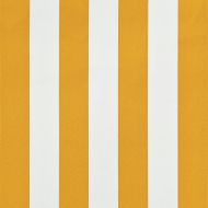 Сенник с падащо рамо, 100x150 см, жълто и бяло