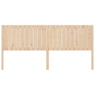 Горна табла за легло, 205,5x4x100 см, бор масив