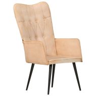 Wingback стол, кремав, канава