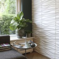 WallArt 24 бр 3D стенни панели GA-WA04 Waves